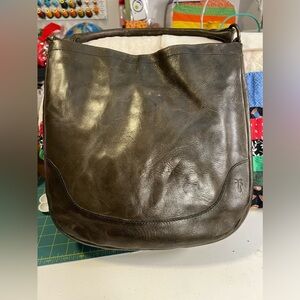 Frye Melissa Hobo in the color Pine